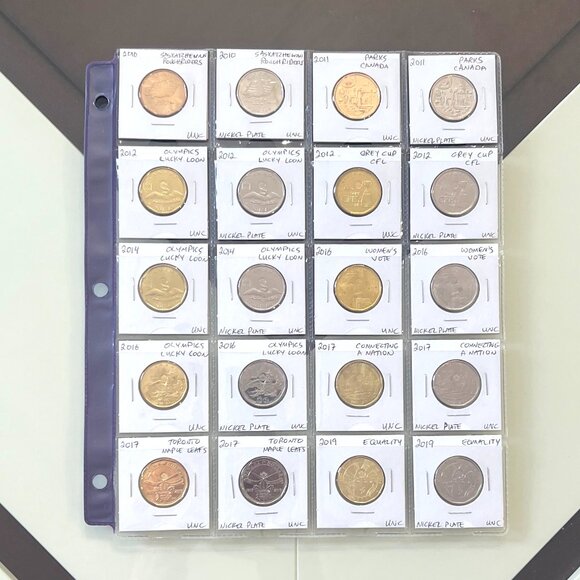 Collection of 24 Special Loonies + 24 Duplicates in Nickel Plate! - Picture 5 of 16